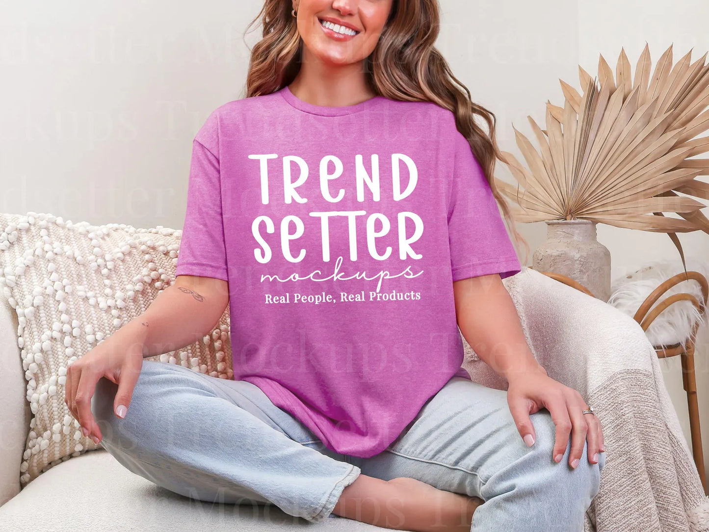 Heather Radiant Orchid Gildan Softstyle Unisex Tee