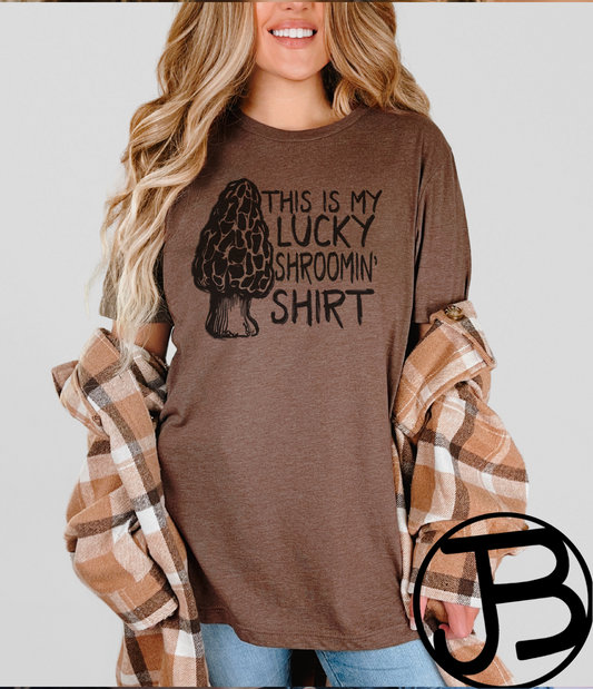 This is My Lucky Shroomin Shirt Design