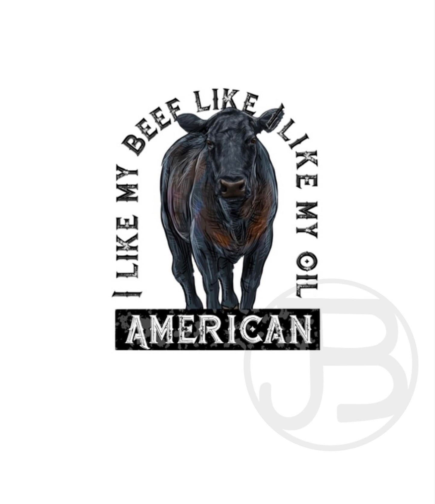 American Beef and Oil Design