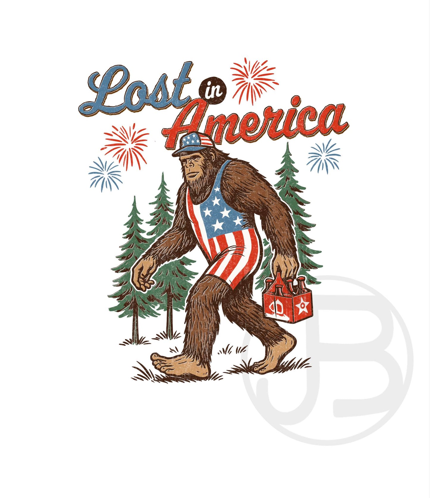 Bigfoot Lost In America Design