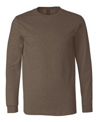 Heather Brown Bella Canvas Long Sleeve