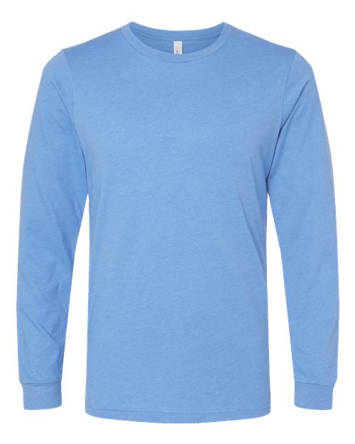 Heather Carolina Blue Bella Canvas Long Sleeve