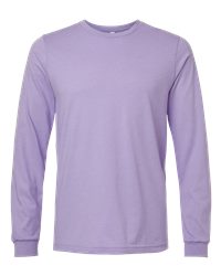 Heather Dark Lavender Bella Canvas Long Sleeve