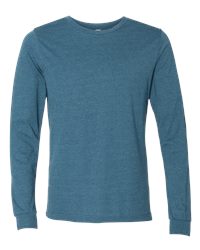 Heather Deep Teal Bella Canvas Long Sleeve