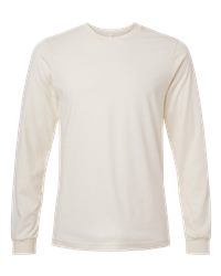 Heather Natural Bella Canvas Long Sleeve