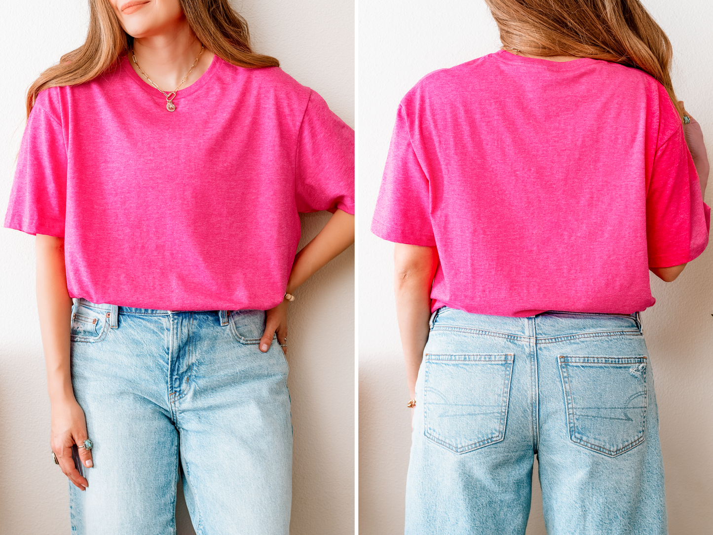 Heather Heliconia Gildan Softstyle Unisex Tee