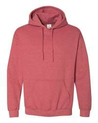 Heather Scarlet Red Gildan Hoodie