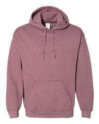 Heather Dark Maroon Gildan Hoodie