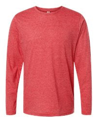 Heather Red Tultex Long Sleeve
