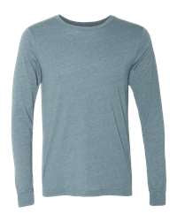 Heather Slate Bella Canvas Long Sleeve