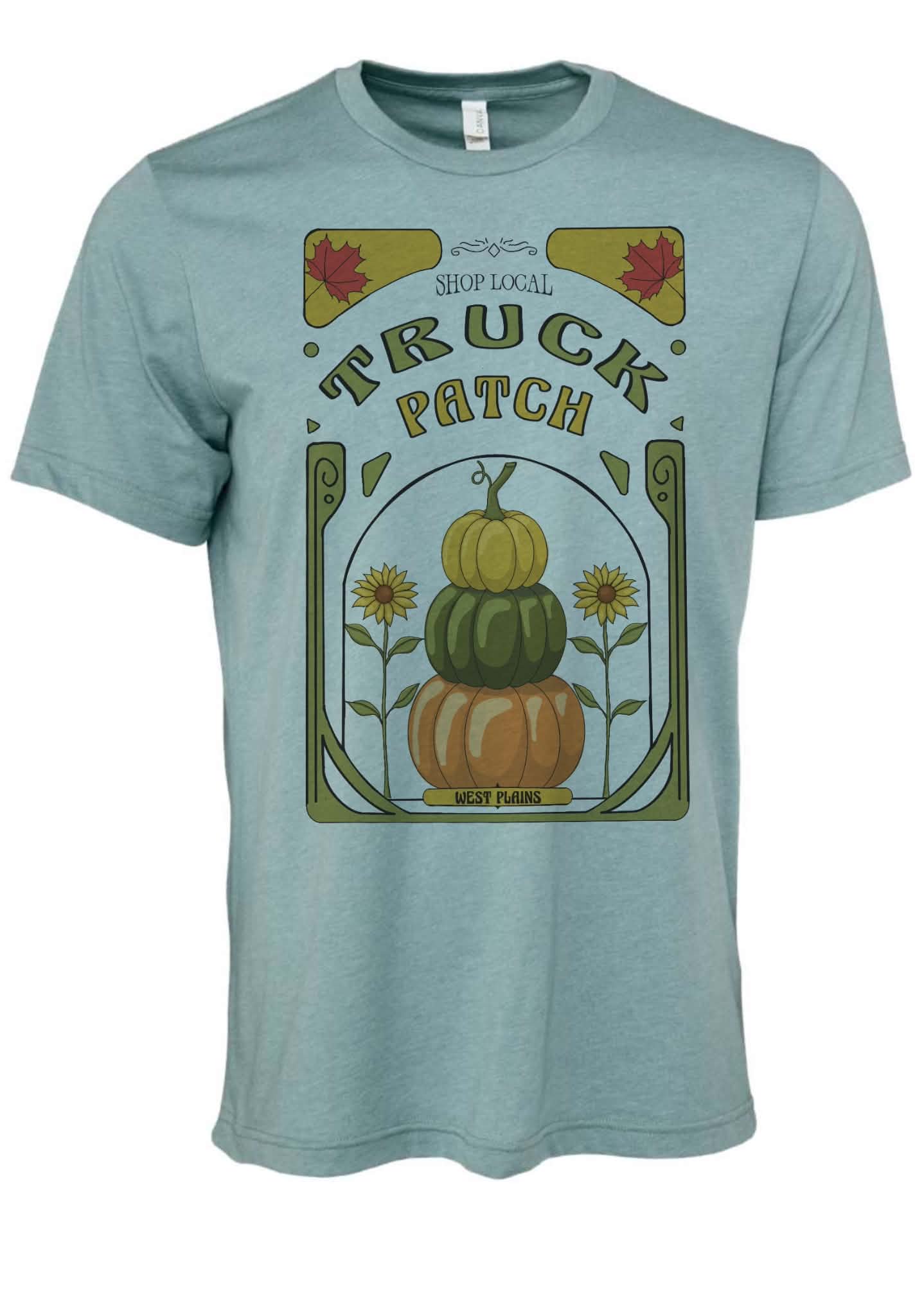 Truck Patch Pumpkin Stack