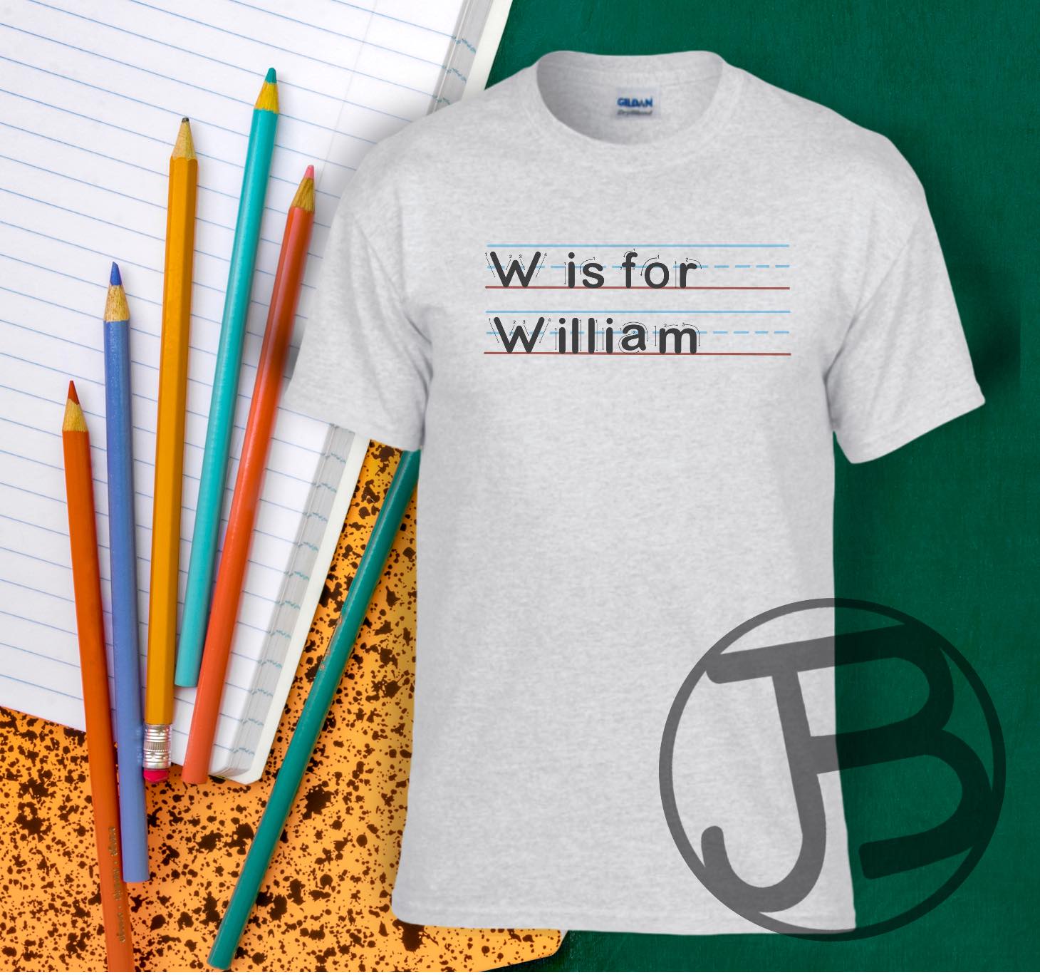 Notepad Personalized Tee