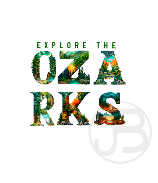 Explore The Ozarks Design