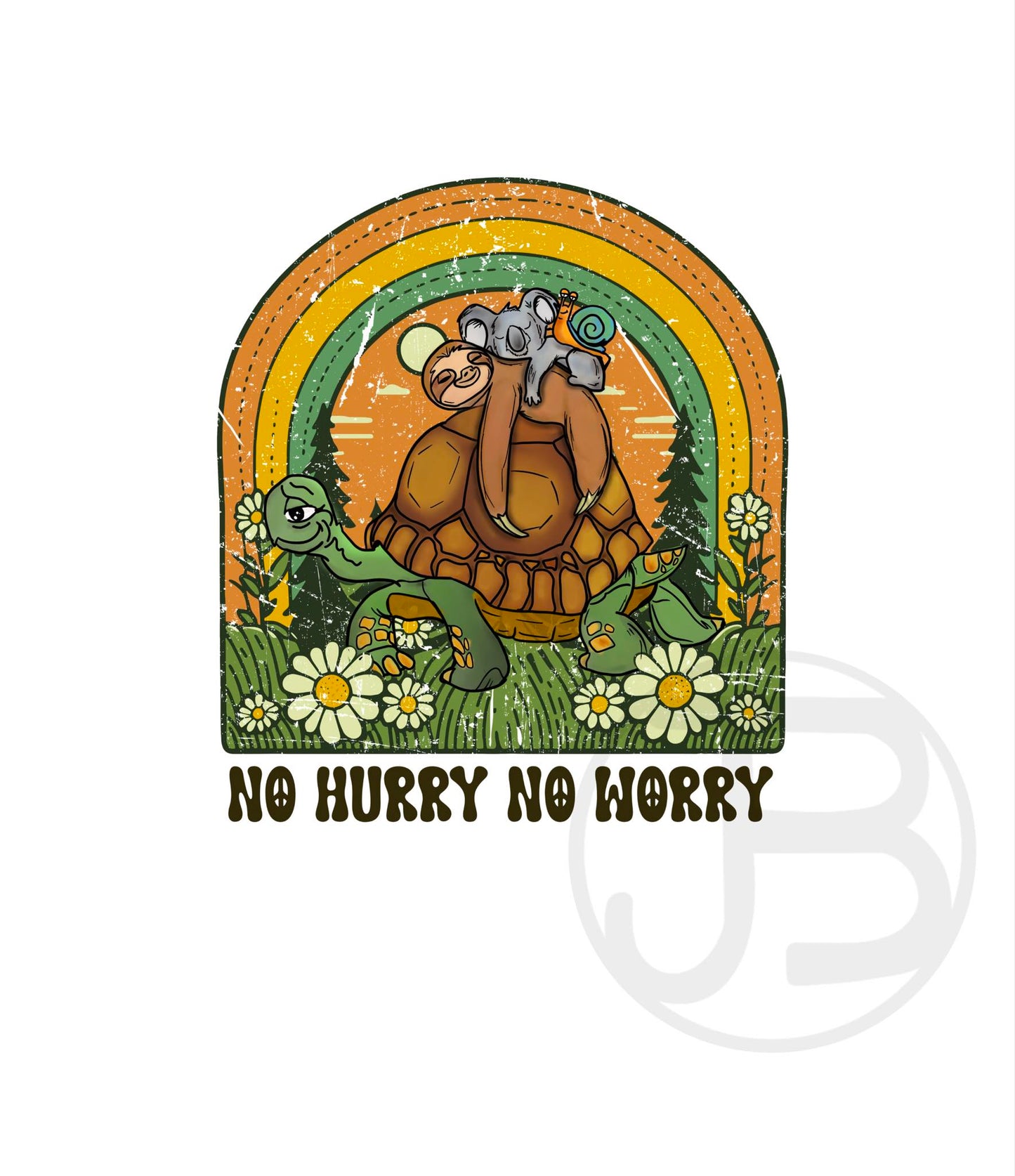 No Worry No Hurry Design