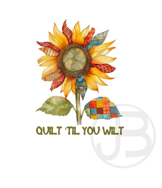 Quilt Til You Wilt Design