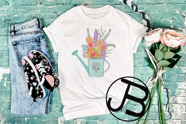 Birth Month Tee - Watering Can